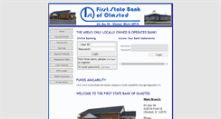Desktop Screenshot of firststatebank-olmsted.com